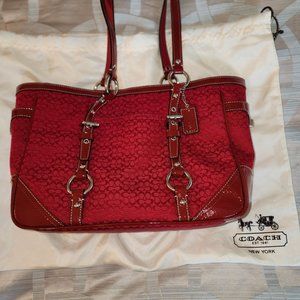 Coach Purse (Red)